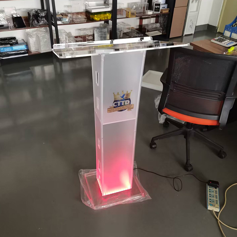 Customized Acrylic Lecture Desk