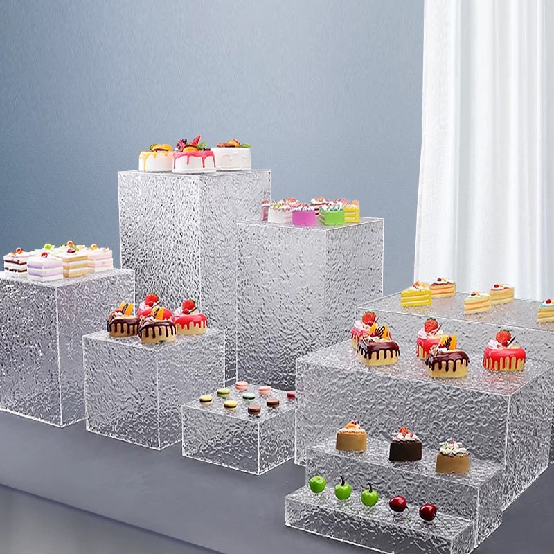 Customized Acrylic Cake Display Stand