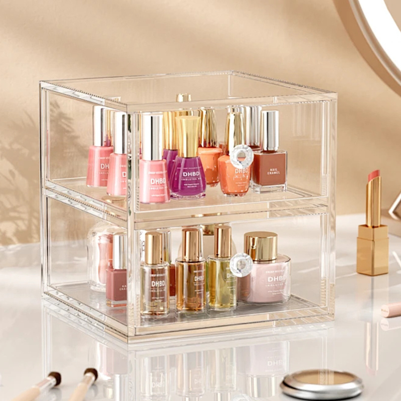 Customized Acrylic Cosmetics Display Stand