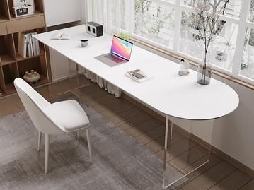 Acrylic Computer Desk: Transparent Design + Practical Function
