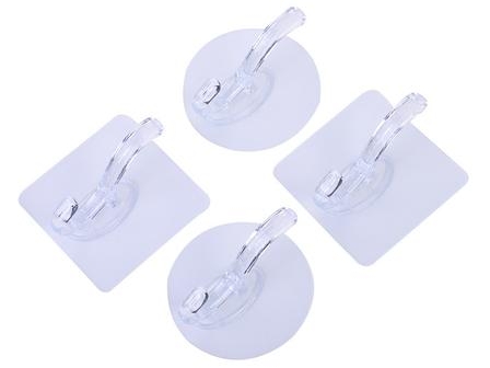 Acrylic Bathroom Hook: New Choice of Transparent Storage