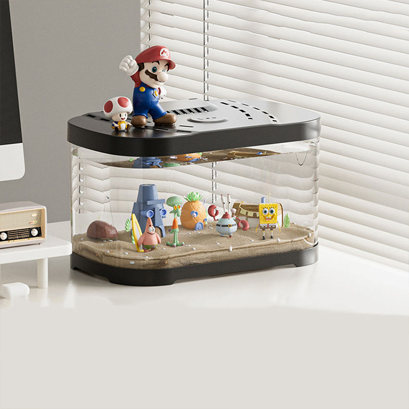 Acrylic Small Fish Tank for Desk