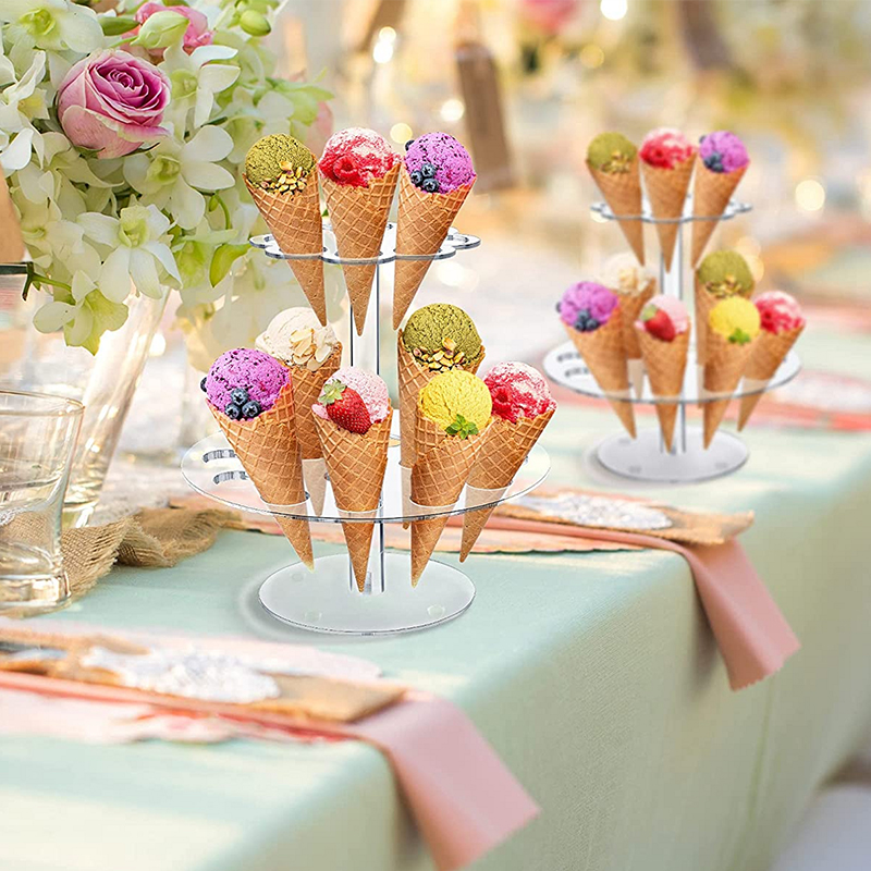 Acrylic Ice Cream Display Stand