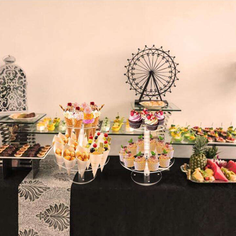 Acrylic Ice Cream Display Stand