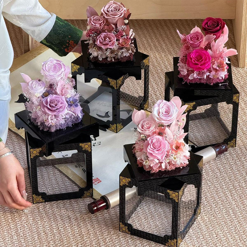 Acrylic Flower Display Box