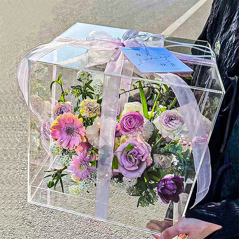 Acrylic Flower Display Box