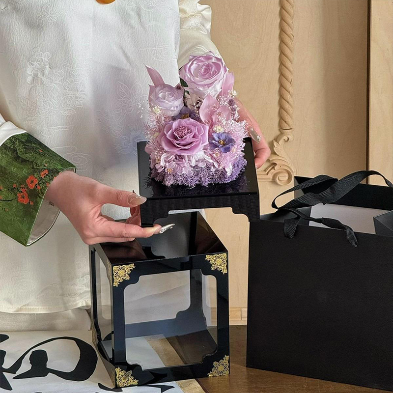 Acrylic Flower Display Box