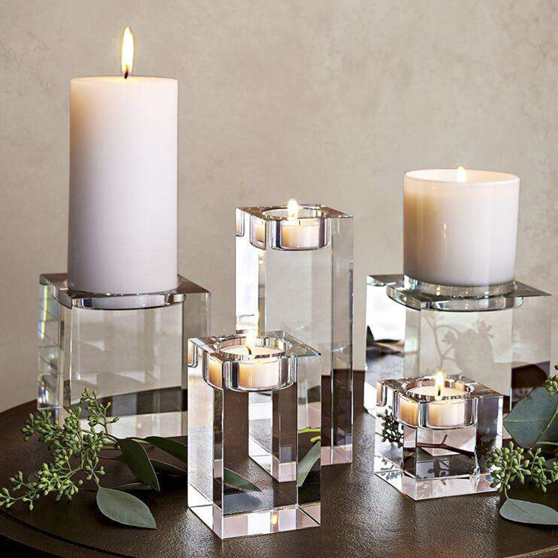Acrylic Candle Holder
