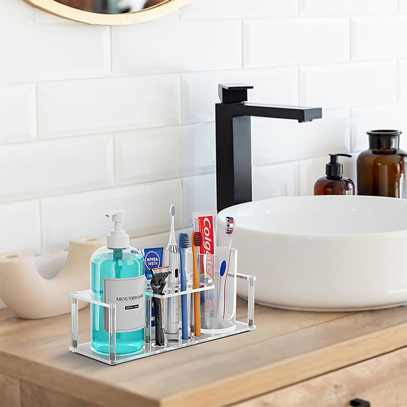 Acrylic Toothbrush Holder