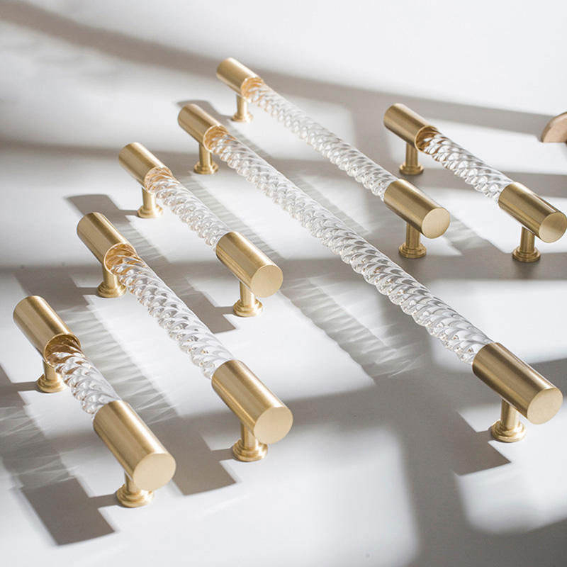 Acrylic Punch-free Sliding Door Handle