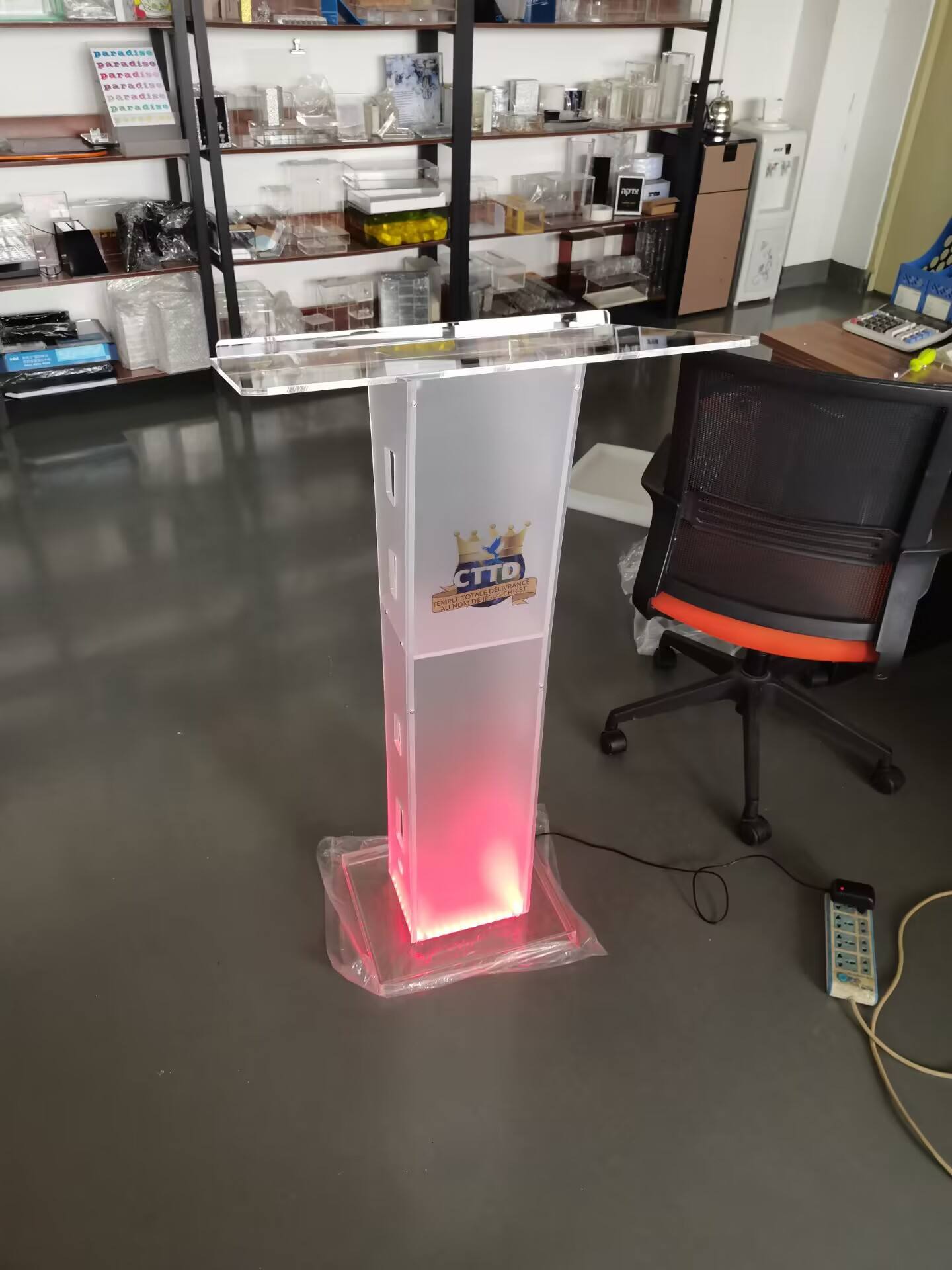 Acrylic Lecture Desk