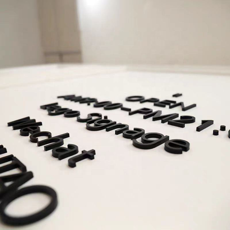 Acrylic Crystal Lettering