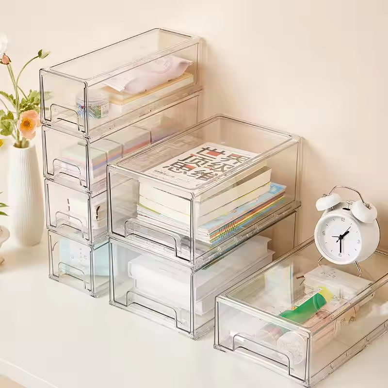 Acrylic Book and Newspaper Storage Box