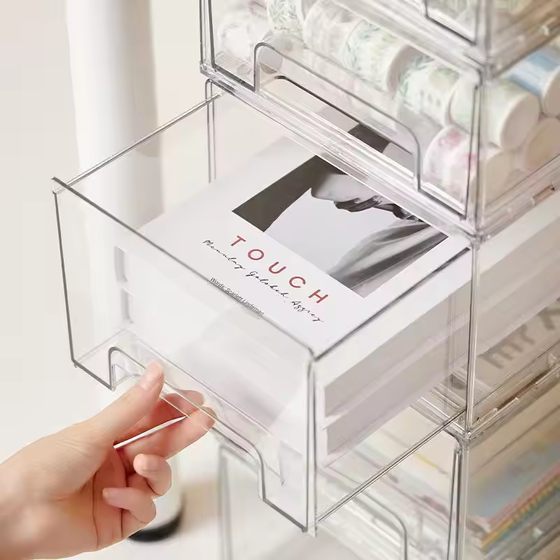 Acrylic Book and Newspaper Storage Box