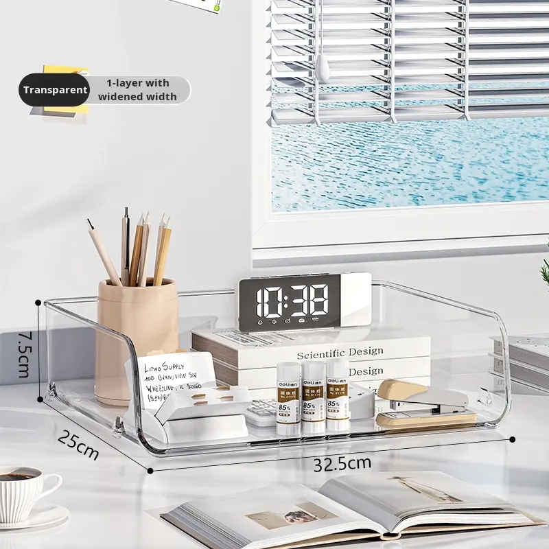 Acrylic Book and Newspaper Storage Box