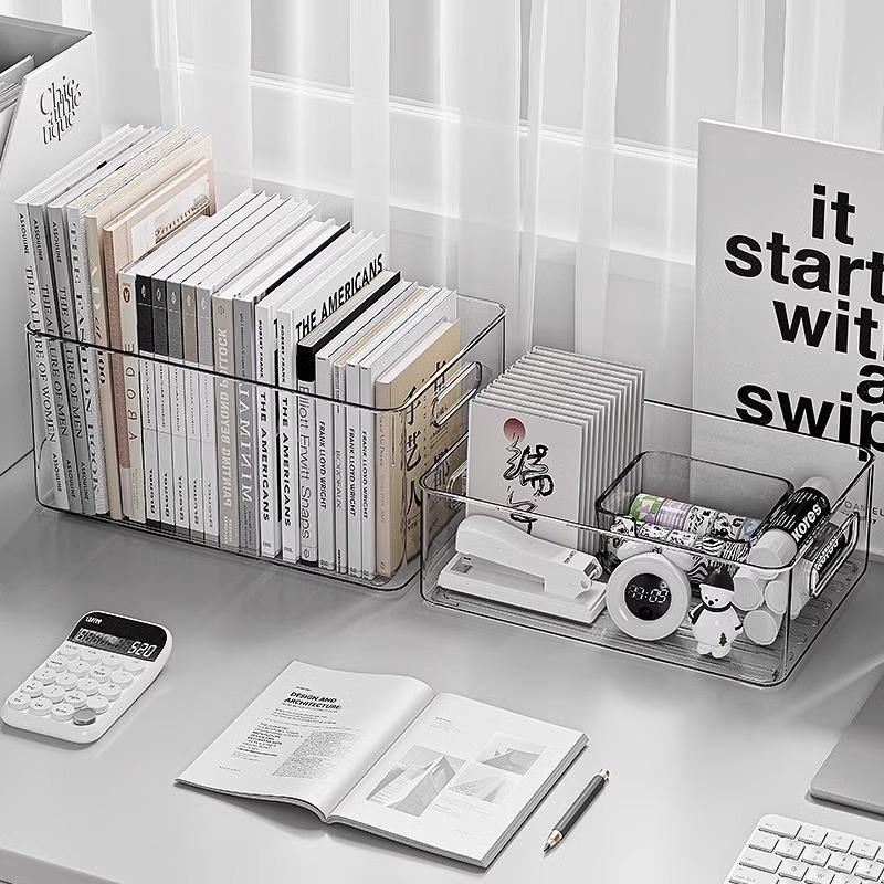 Acrylic Book and Newspaper Storage Box