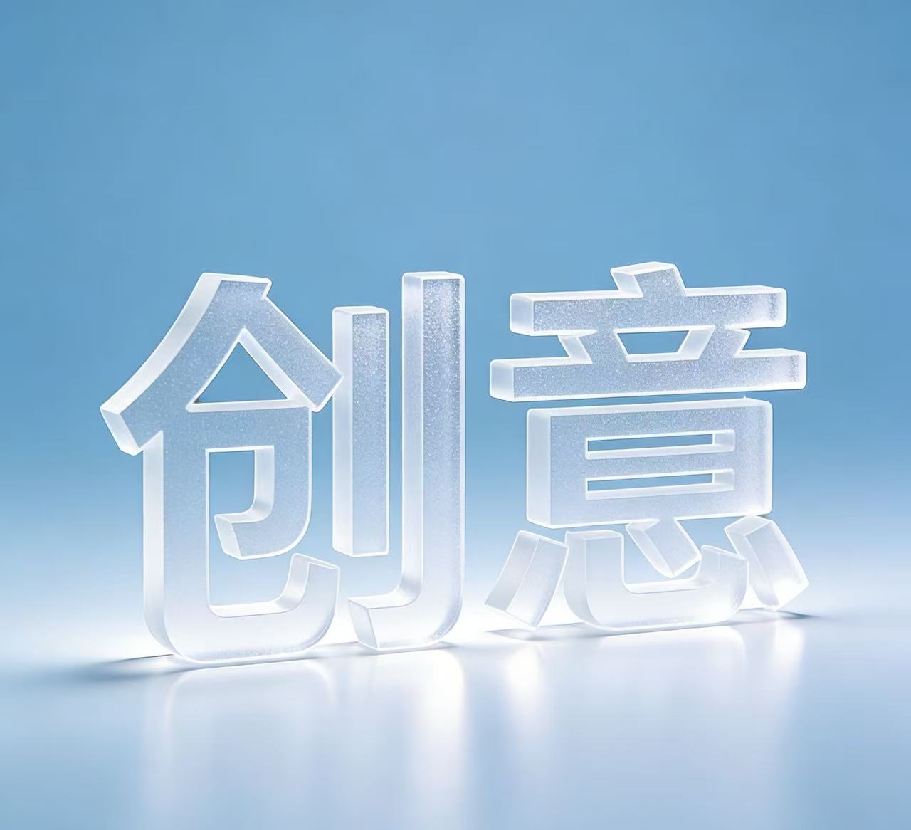 Acrylic crystal characters, the finishing touch of Utetheisa kong space