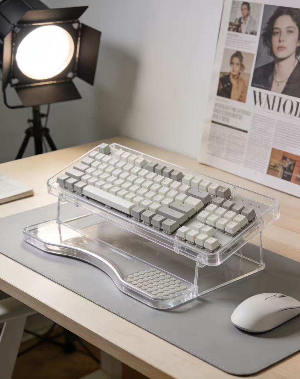 When it comes to the material of keyboard stands, acrylic is the top choice