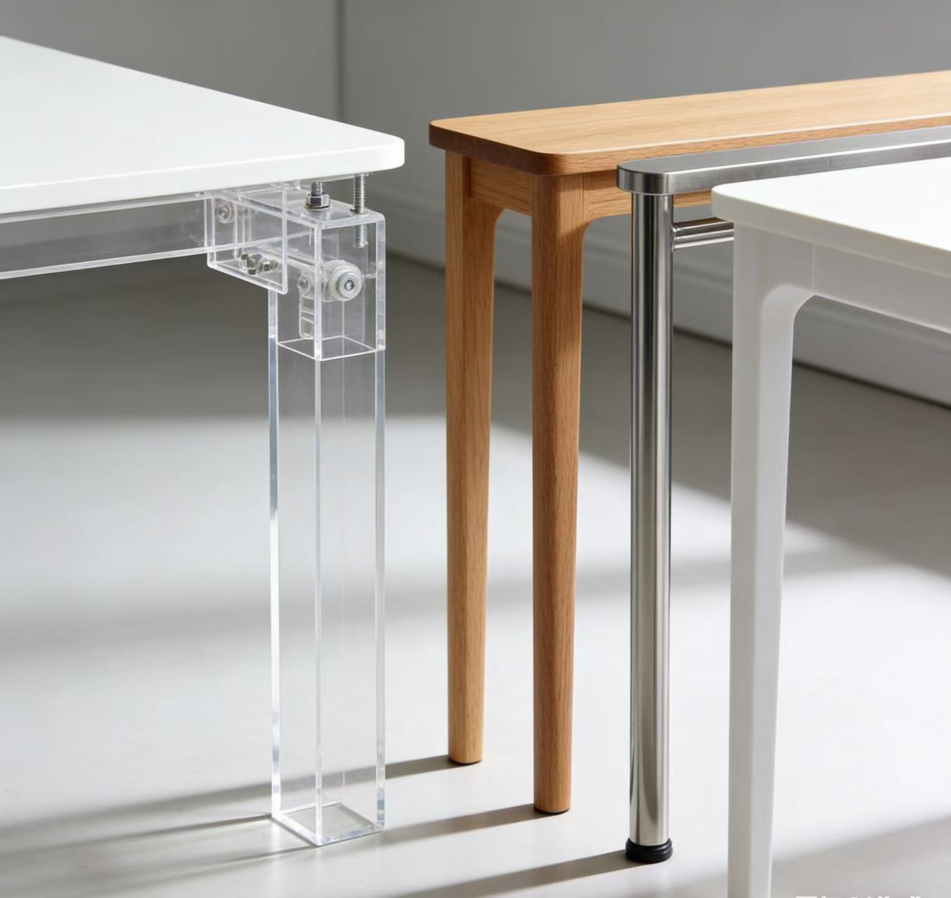 Choosing Table Stand: Acrylic is the Best Solution for Modern Space
