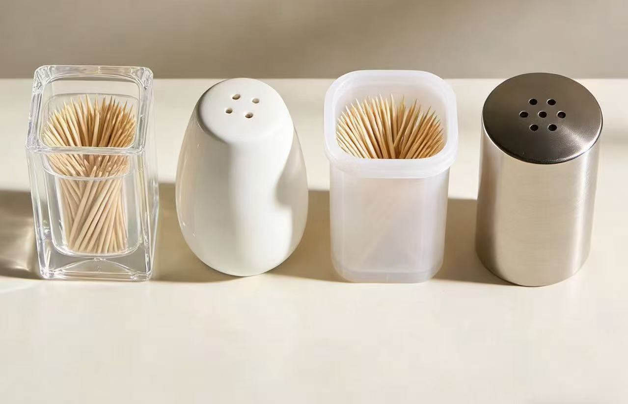 Dishware refreshment! Acrylic toothpick bottle outperforms traditional materials