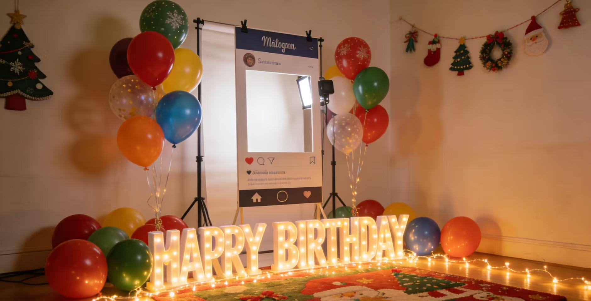 The ultimate holiday vibe: versatile acrylic lettering