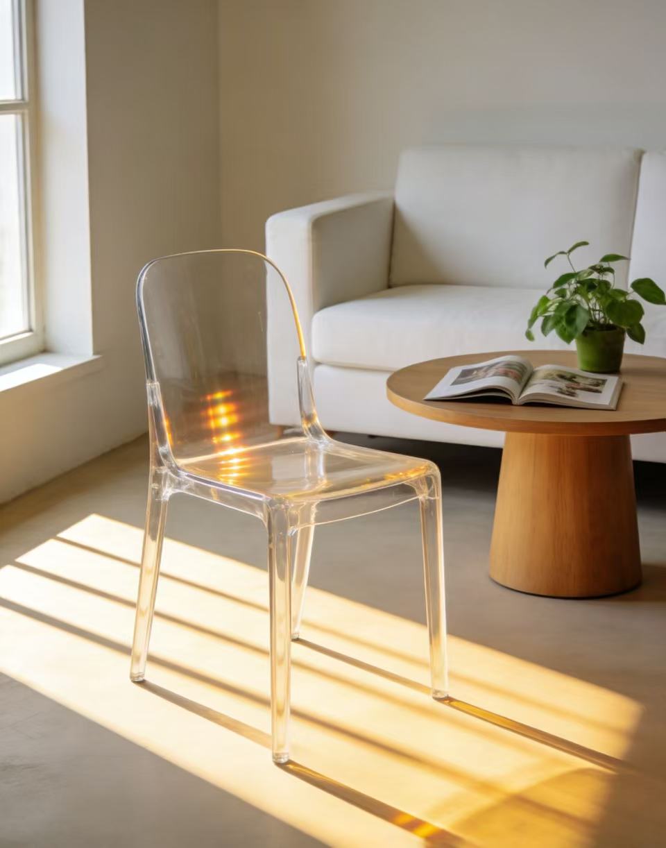 Acrylic Chair: Aesthetics and Comfort