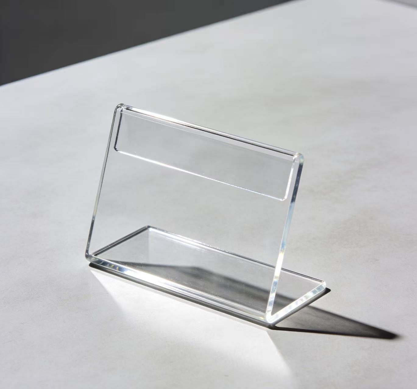 Desktop Acrylic Sign Holder