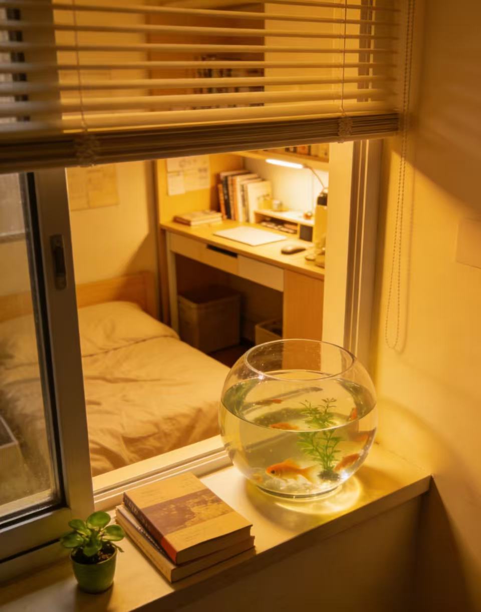 Acrylic Cylinder, the Spirit Code of Small Space