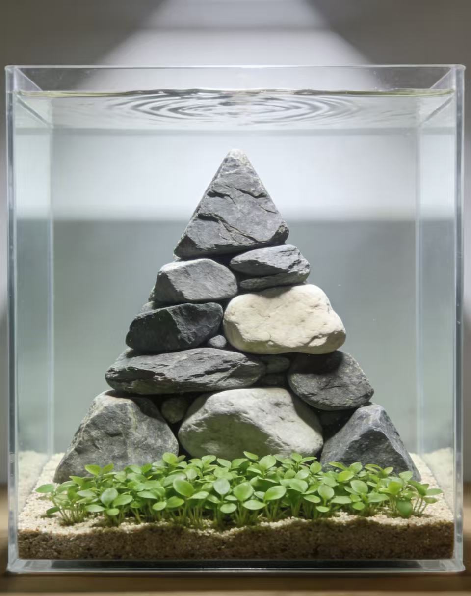 亚克力方形鱼缸1