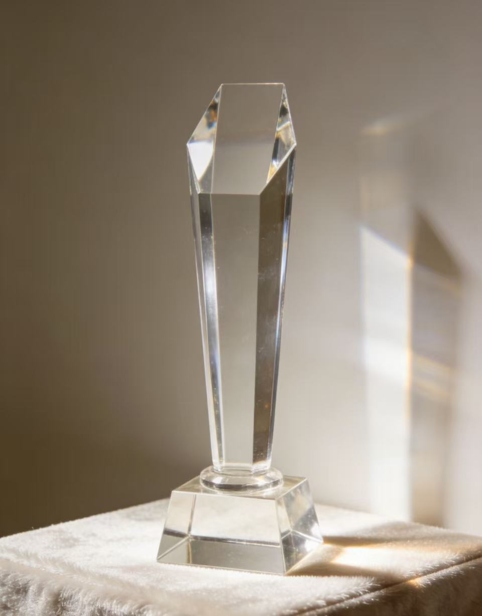 Acrylic Trophy with Excellent Aesthetic Quality