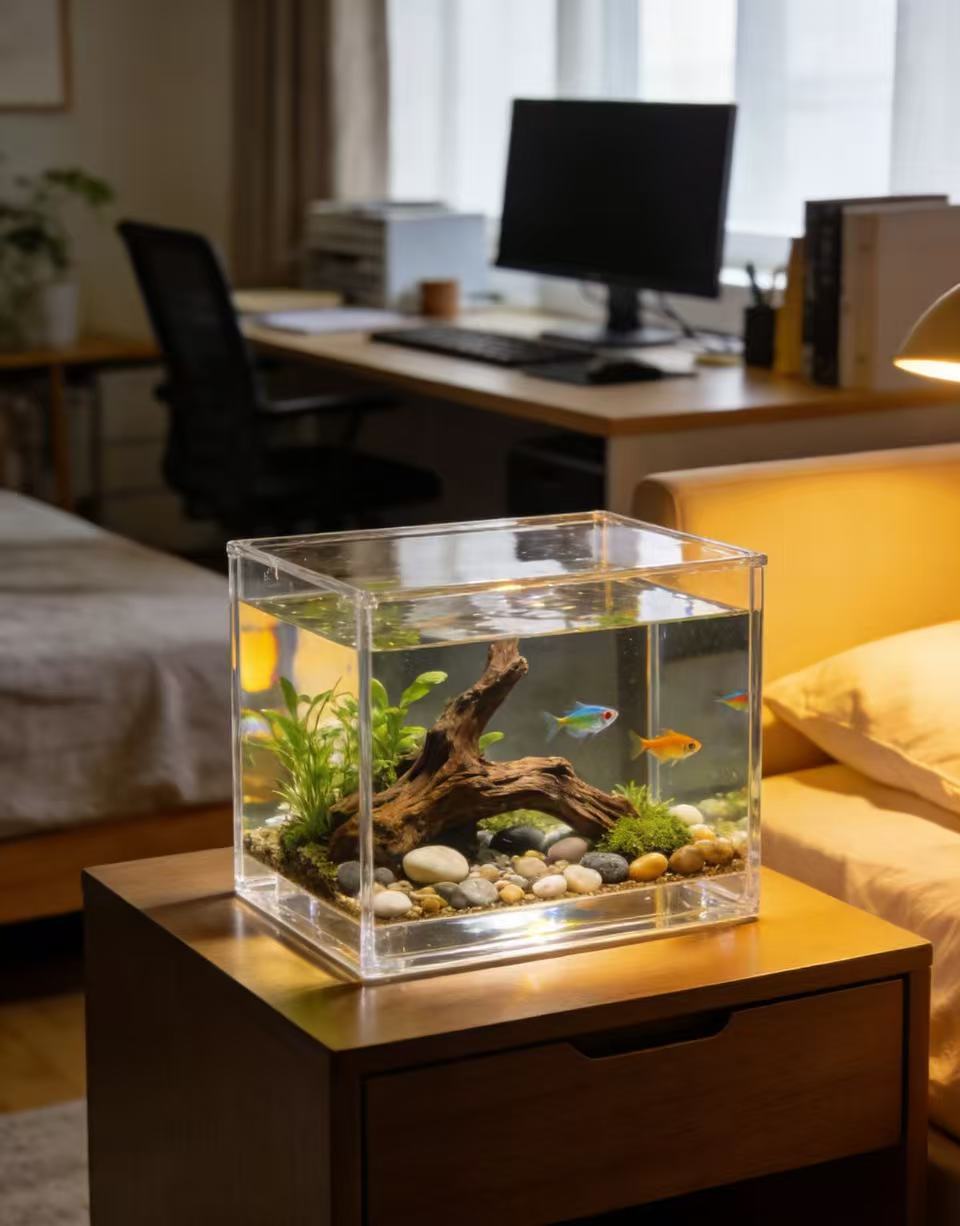 亚克力方形鱼缸1
