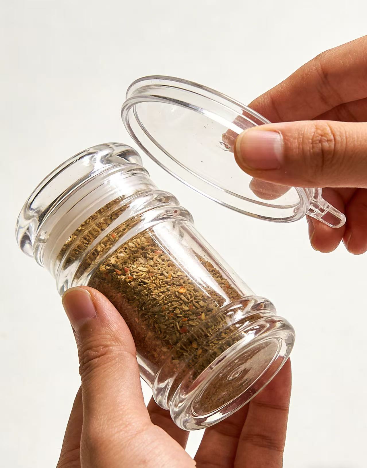 Acrylic condiment bottle kitchen beauty