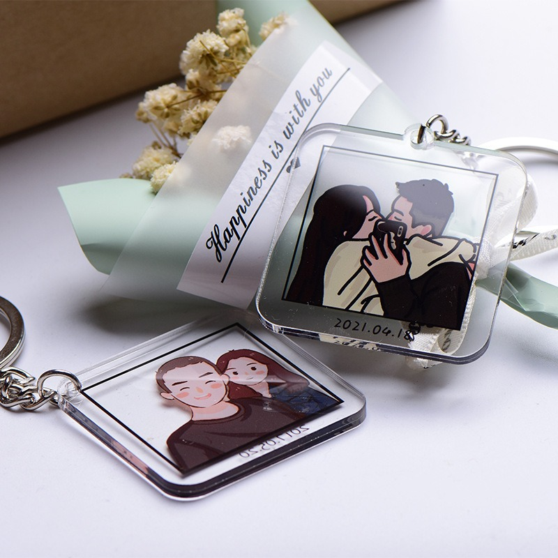 Acrylic Keychain Storing Private Memories