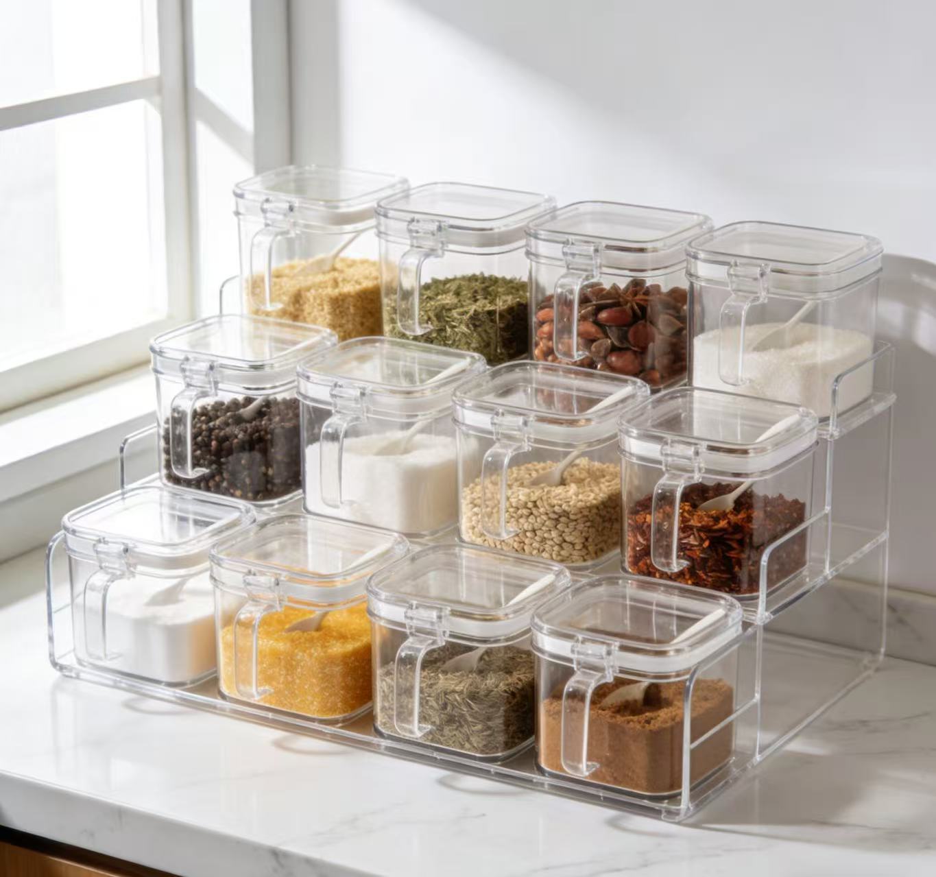 Plastic Disperses, Acrylic Condiment Bottle is Too Cool