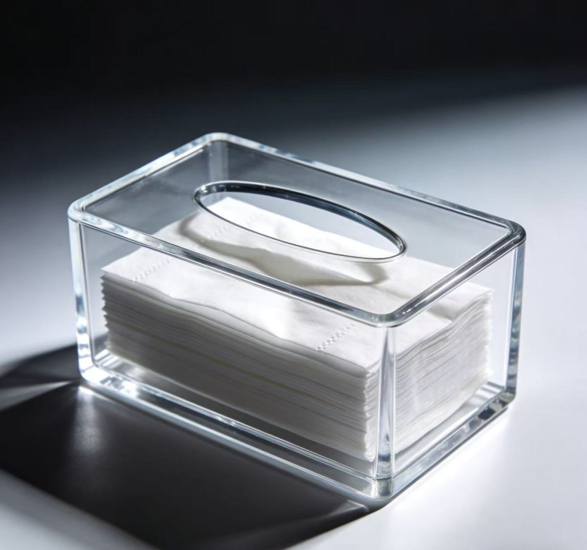 亚克力纸巾盒2