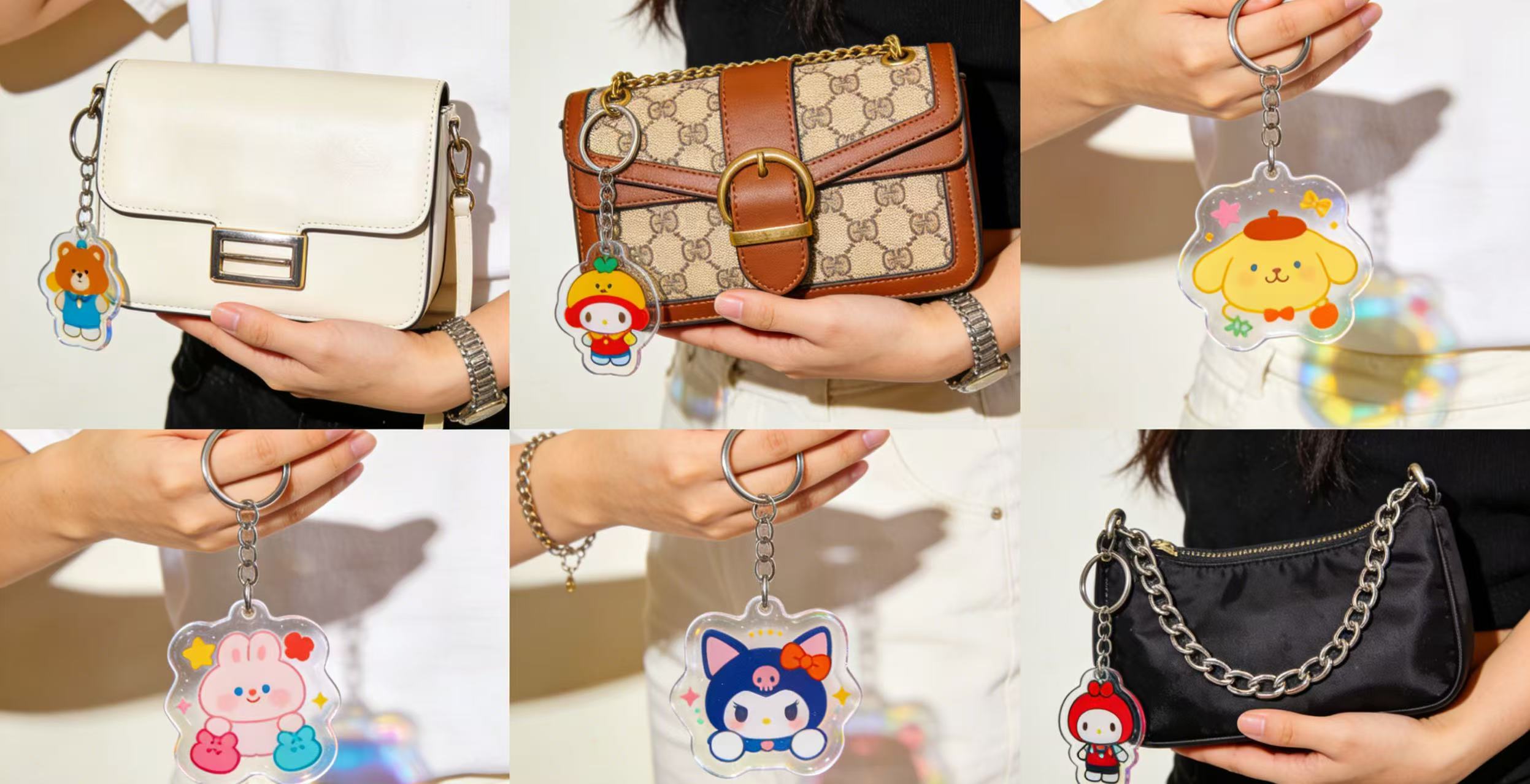 Essential for Trendsetters! Styling Tips for Acrylic Keychains