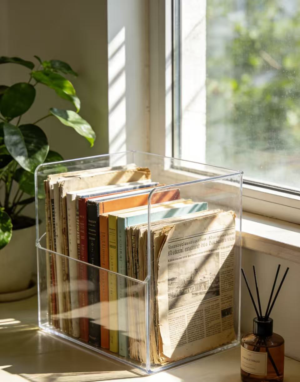 Acrylic Book Box, Embody Your Love for Books