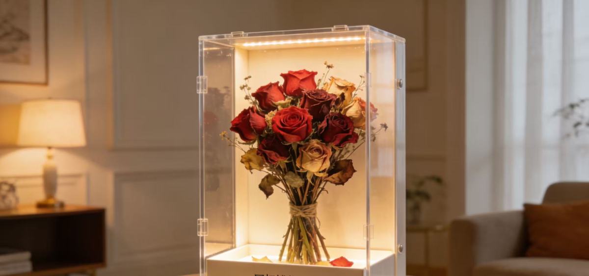 亚克力花朵展示盒2