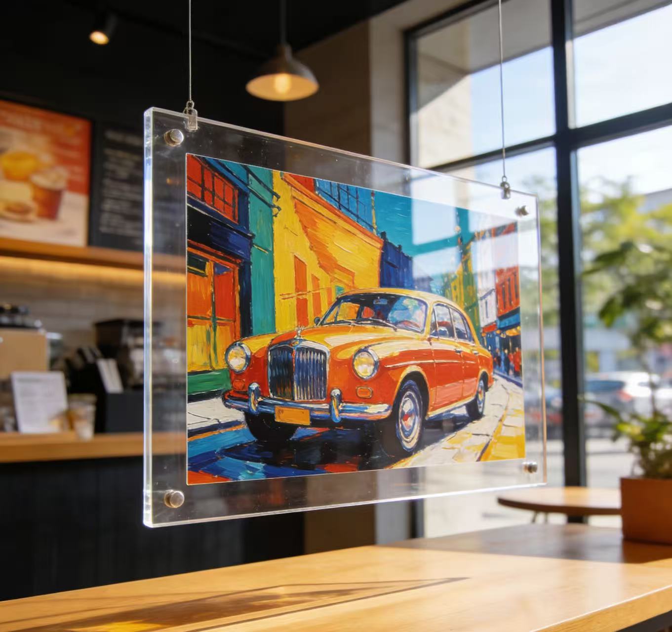 Acrylic texture achieves divine quality, visual style reaches peak level