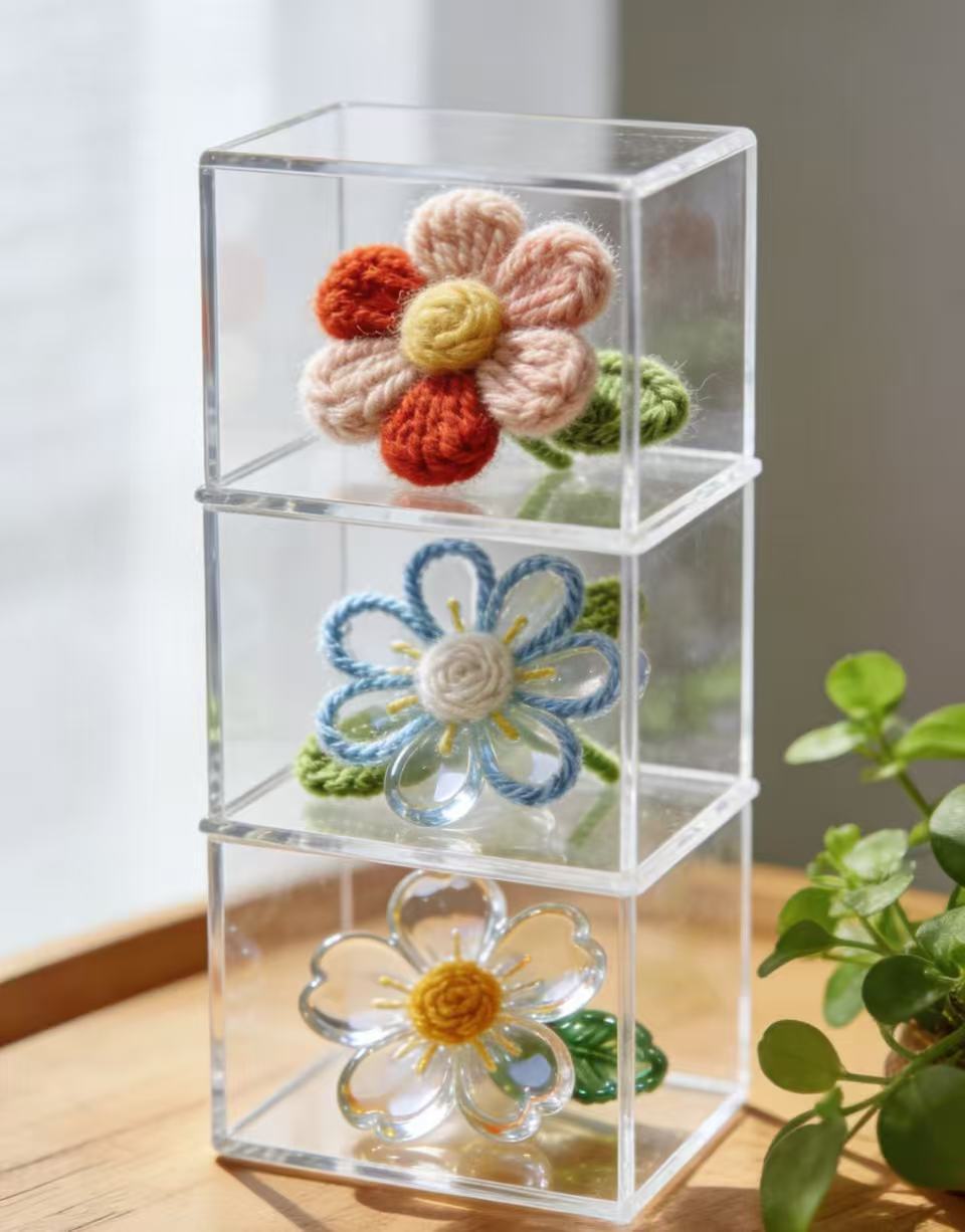 亚克力花朵展示盒2