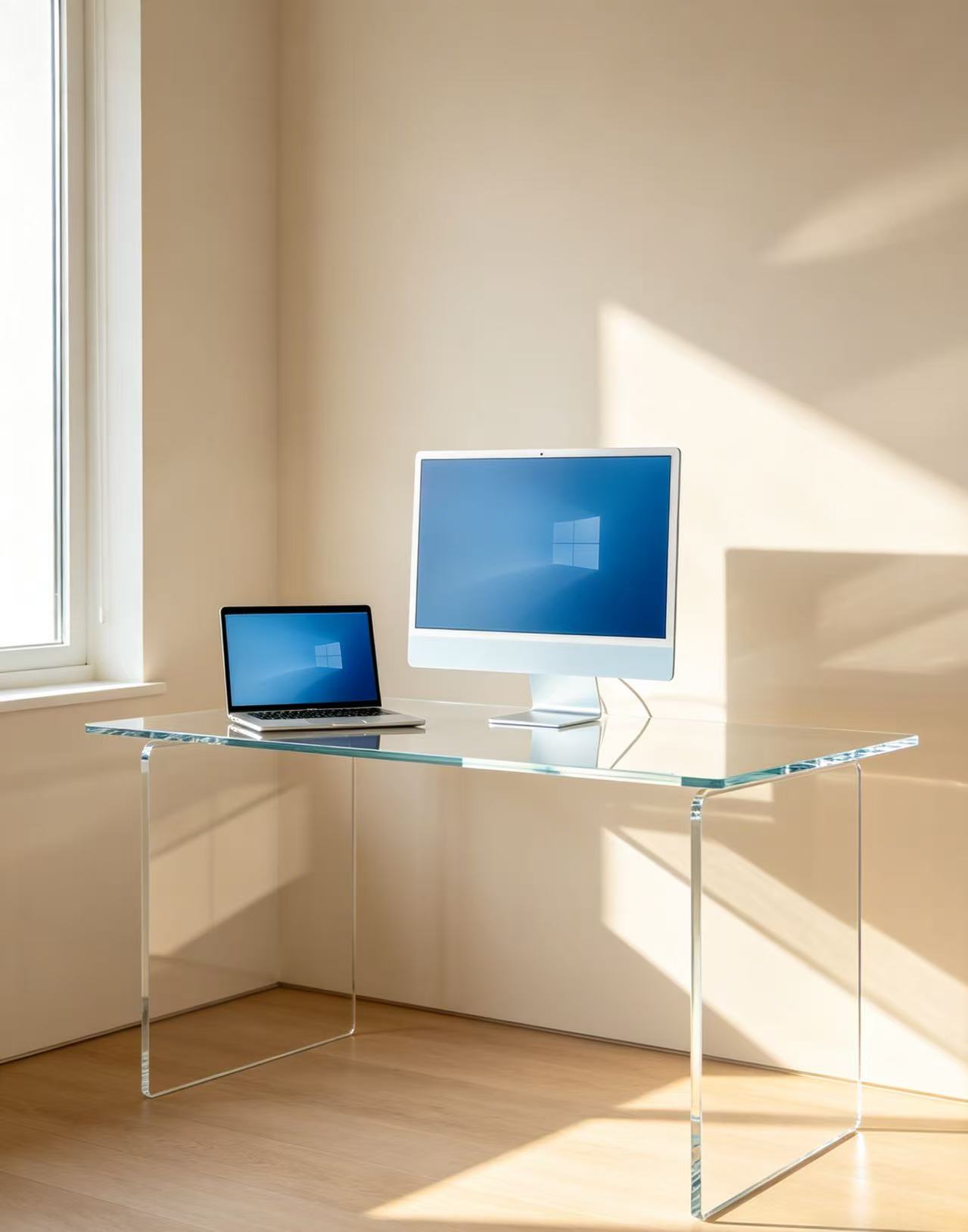 High-transparency acrylic table: Combining aesthetic appeal with practical functionality