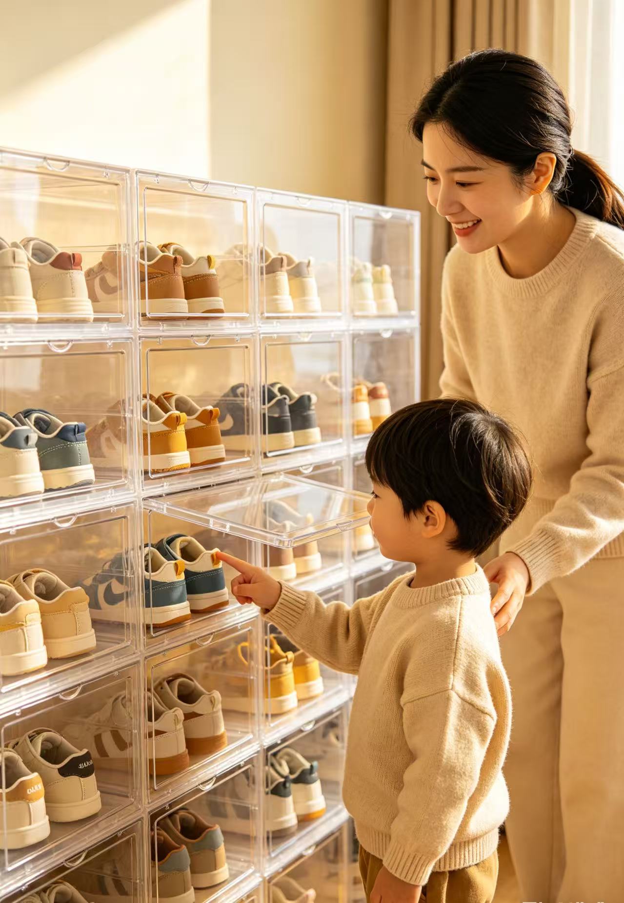 Say goodbye to 'shoe disasters'! The ultimate storage solution for children's shoeboxes