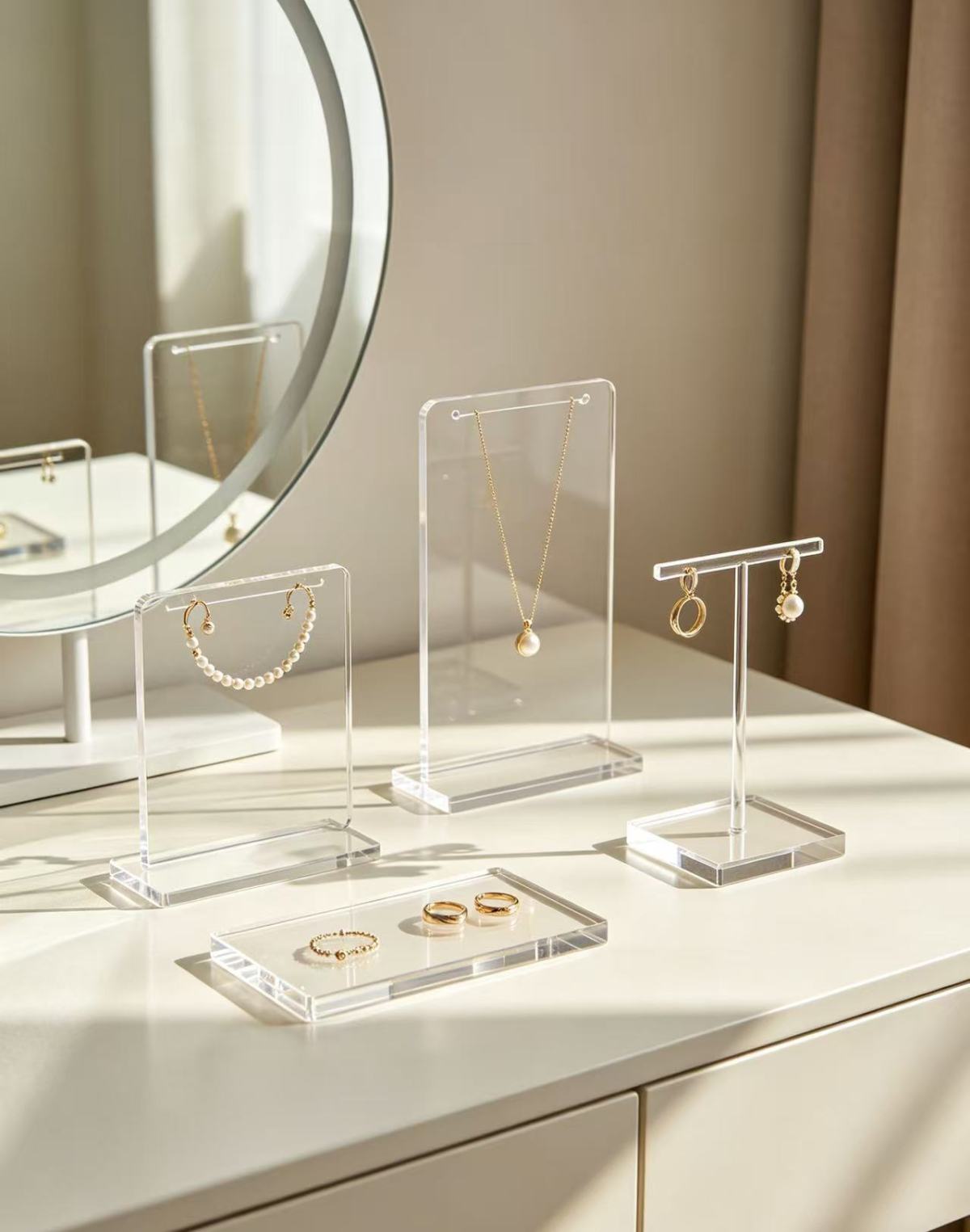 亚克力珠宝架1
