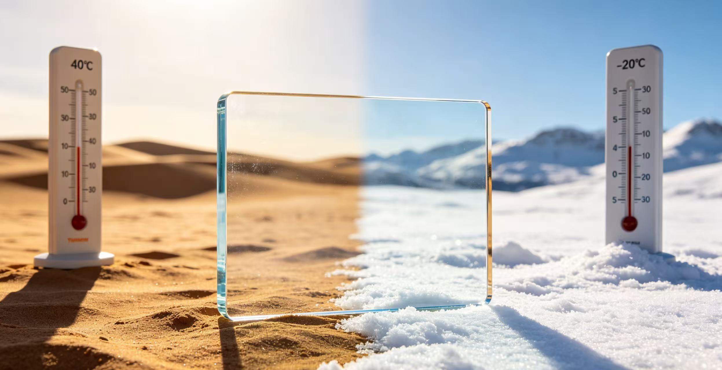 Outdoor Scene with Closed Eyes! The 'Weather-Resistant Black Technology' of Acrylic Lenses