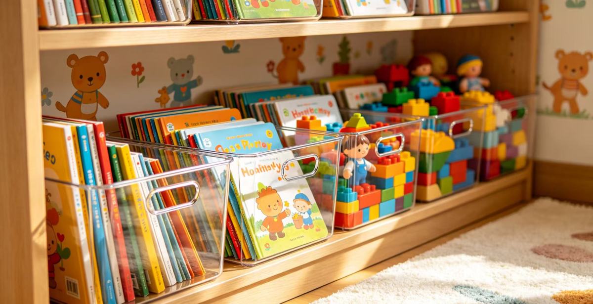 亚克力书籍报纸收纳盒2