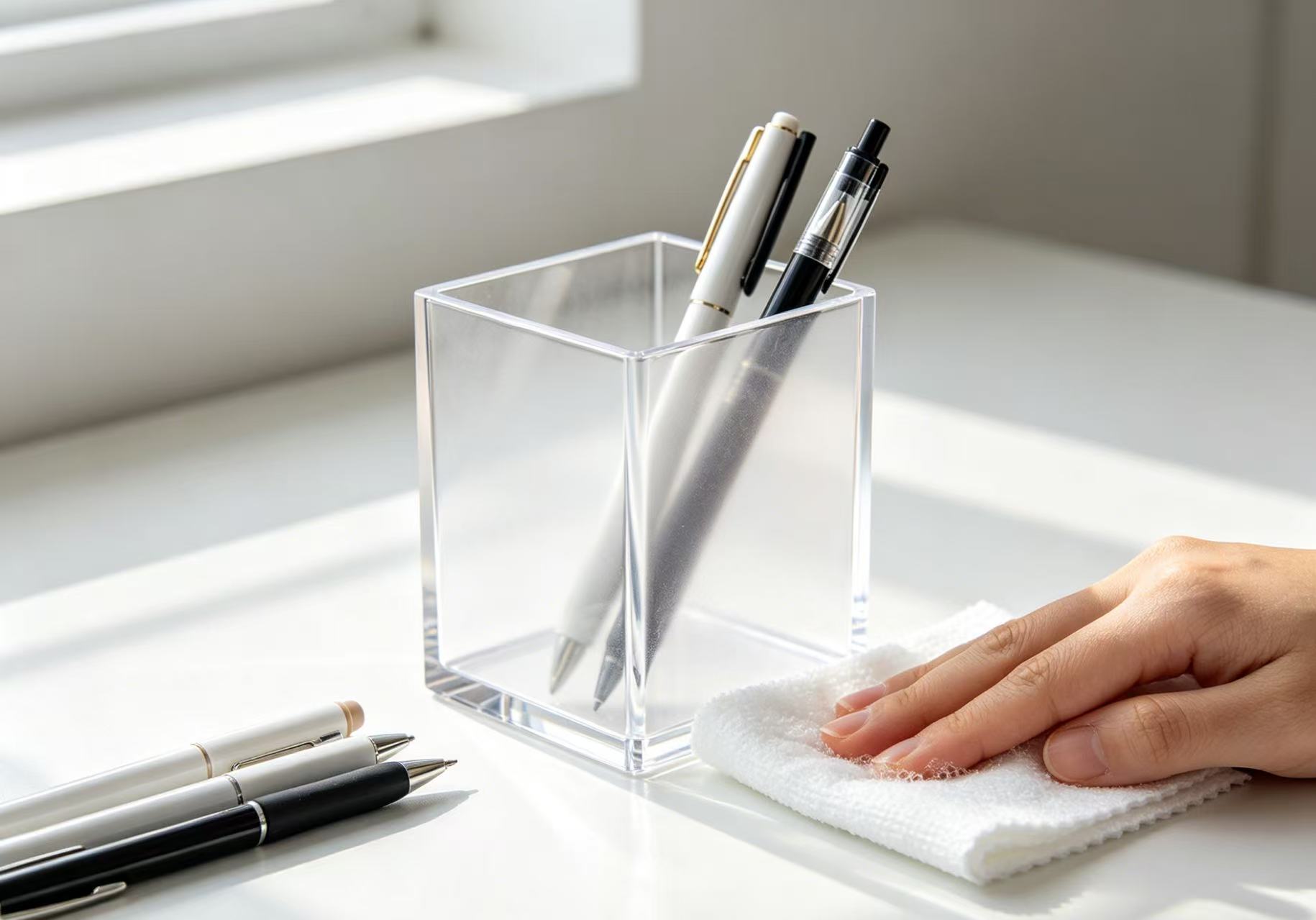 Worry-Free Pen Holder: Smooth and Easy to Wash, Free from Stains