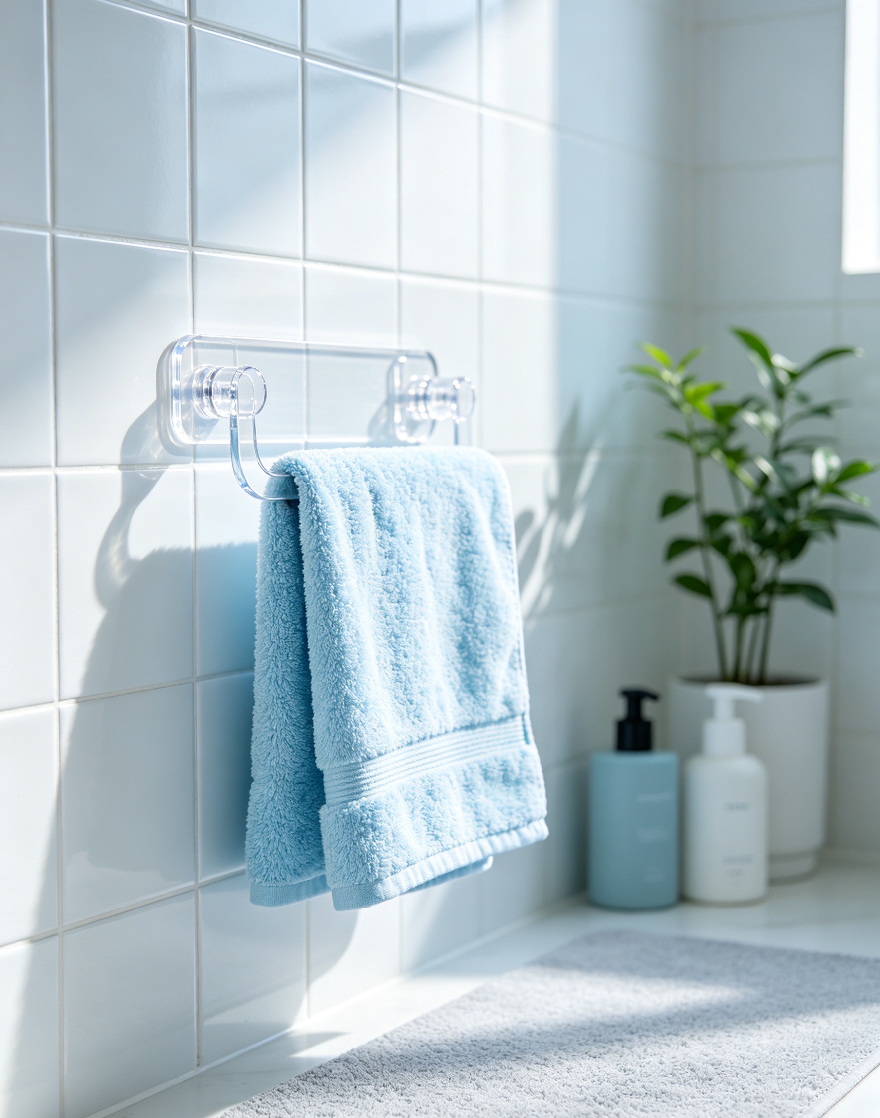 Acrylic hooks for the bathroom – say goodbye to the unpleasant odor of towels