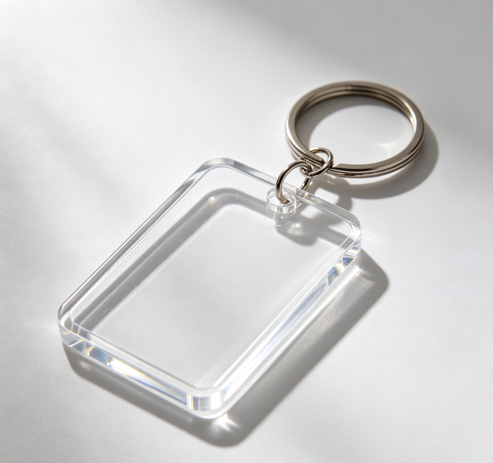 Low-carbon and sustainable: The acrylic keychain is exceptionally stylish