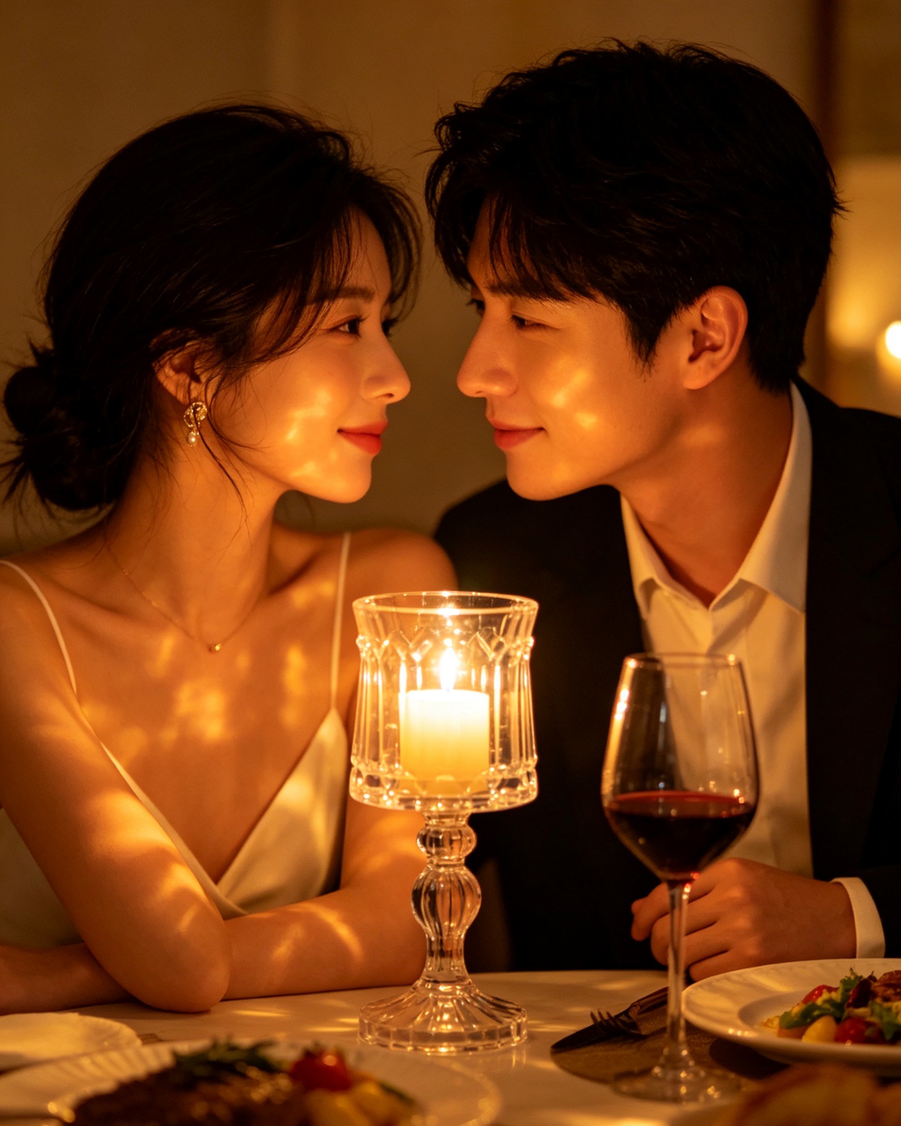 Acrylic candle holder – unlock a moment of special tenderness for two people
