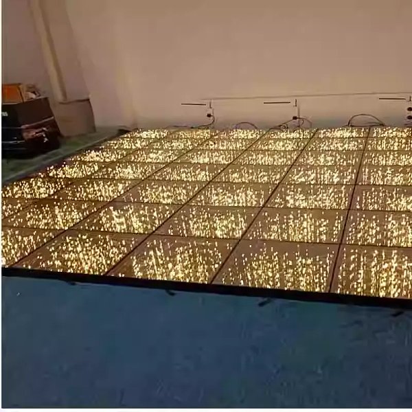Floor tile lamp